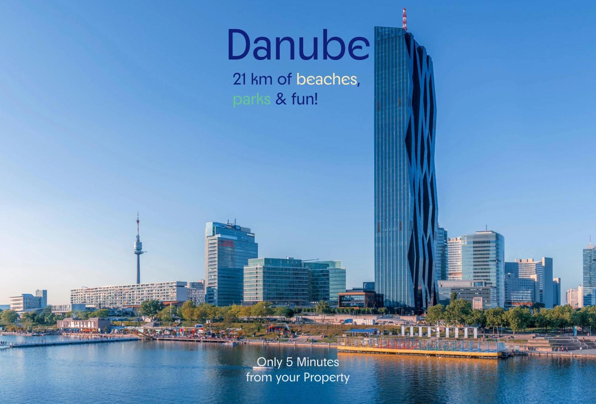 Near Danube & Millenium Tower - Massive Shared 4br Appartement Vienne